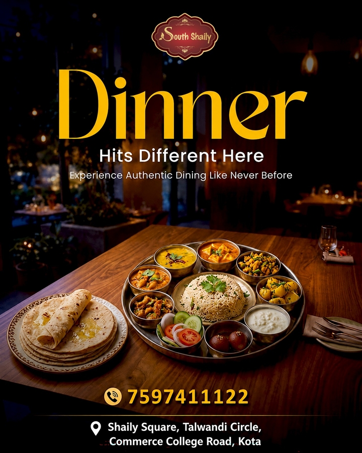 South Shaily - Best Pure Veg Restaurant in Kota