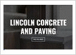 Lincoln Concrete and Paving