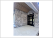 stone wall installation