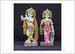 Marble Radha Krishna Statue