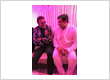 Astrologer Pt. Pawan Kaushik with bollywood actor Jackie Shroff