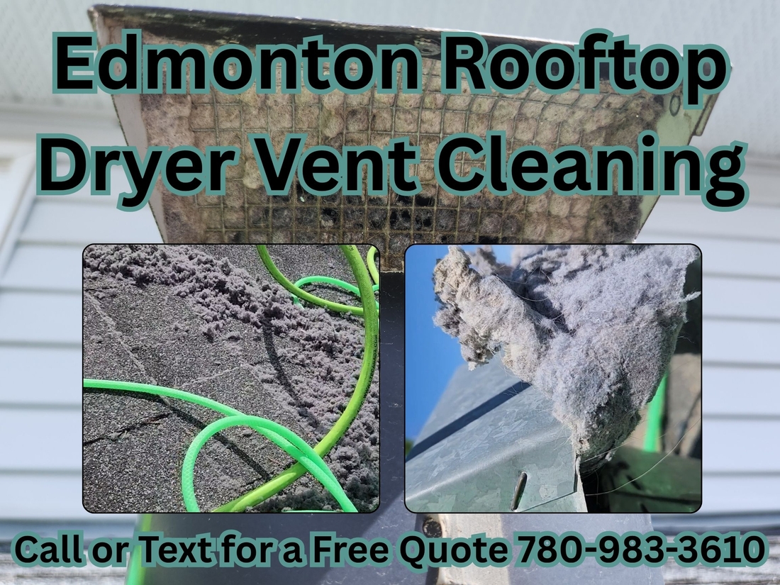 Rooftop Dryer Vent Cleaning in Edmonton