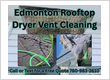 Rooftop Dryer Vent Cleaning in Edmonton