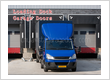 garage door loading dock