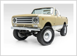 beige color 1972 international harvester scout ii modified and refurbished