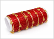 GLASS BANGLES (RED COLOUR)