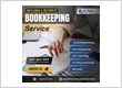 Black and Yellow Professional Bookkeeping Service Instagram Post