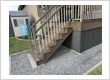 18 composite stairs skirting gravel