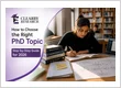 Choose the Right PhD Topic: A Step-by-Step Guide for 2026