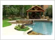 Custom Pool and covered patio in Atlanta