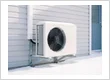 Thermopompe extérieure en hiver