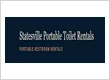 Statesville Portable Toilet Rentals