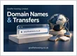 Domain registration and transfers service illustration