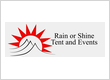 Rain or Shine Tent and Events