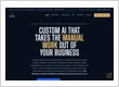 Ez-AI homepage: custom AI and automation for NZ businesses