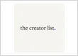 The Creator List - Asia