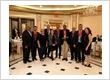 Dr. Ayman Attia Alla with fellow medical professionals and community leaders during the 217th Annual