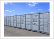 Clean, secure, and weatherproof storage containers available for rent in Kitchener, ideal for short-term or long-term storage. 