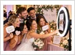 Joyful Wedding Photo Booth Moment
