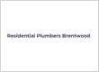 Residential Plumbers Brentwood