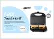 GAS TOASTER GRILL