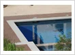 Outdoor Swimming Pool Being Cleaned