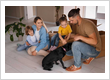 A-family-with-a-pet