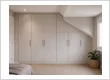 thumb built in wardrobe designed around sloped ceiling sydney