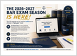 Bar Exam Indices for the 2026-2027 LSO Examinations