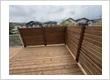 20 cedar privacy screen deck