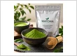 Premium Matcha Tea Still Life
