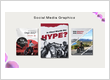 Platform-specific social media creatives designed to improve engagement, strengthen brand presence, and drive audience interaction.