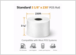 Crown Plastic & Paper Register Paper Rolls | Wholesale 50 Pack Case