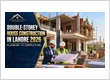 Double storey house construction