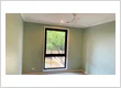 Interior repaint - sage green walls, Canberra