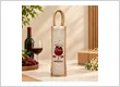 Stylish Jute Wine Tote Bags for Elegant Gifting and Sustainable Packaging