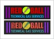 Red ball Logo sew