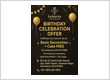 Birthday Celebration Offer