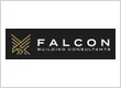 falcon building consultants logo wide dark