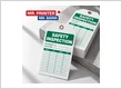 custom safety inspection tag printing toronto mr printer