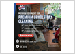 Flyer for Upholstery Cleaning