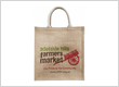 Custom branded jute bag
