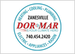Dor-Mar Zanesville Heating Cooling Plumbing Electric Appliances Radon