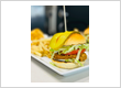 2ndwind brewery crispy chicken burger, sylvan lake