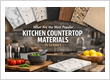 What are the most popular kitchen countertop materials in Sydney