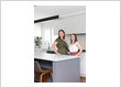 Stella Franks, Brisbane-based residential building designher from Three Stems Design with colour consultant Stephanie from Margaux Interiors.