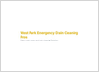 West Park Emergency Drain Cleaning Pros