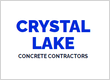 Concrete Contractor Crystal Lake