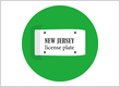 New Jersey License Plate