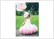 Flower girl Dress, Couture, girls dresses, unique, feather dresses